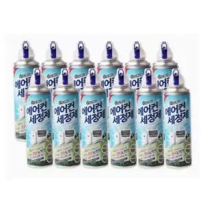 산도깨비 에어컨 청소클리너 330ml 12개입