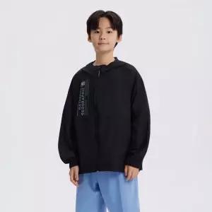 내셔널지오그래픽 NATIONAL GEOGRAPHIC KIDS K262UJK820 어드벤처 경량 바람막이 자켓 CARBON BLACK 500945