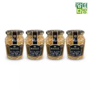 디종 홀그레인 머스타드 200ml x 4소스 터드 겨자 핫도그 양념 맛있는 허니머 머소스 꿀터드