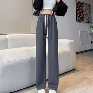 세미 루즈핏 스판 면바지 긴바지 밴딩바지 밴딩 코디