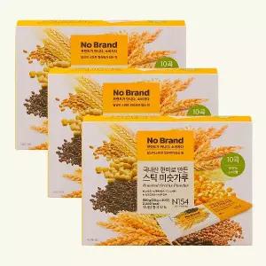 노브랜드 국내산 현미 미숫가루 600g 30포, 3개