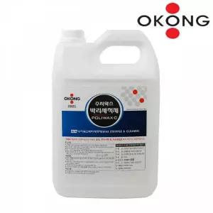 수지왁스 박리세척제 포리C 3.75ml-1박스6개 산업용 용광택제 세정제 타일 세차용 셀프 고광택 코팅 발수