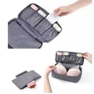 생활정리 다용도로 활용 좋은 속옷 보관 분리 수납 사각 파우치 리빙아이템