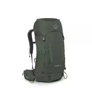 오스프리 Kestrel 38L 남성용 배낭여행 백팩, 분재 그린, L/XL