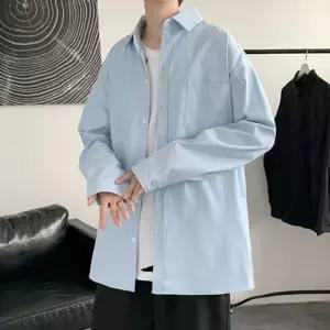 솔리드 셔츠 가을 정장 캐쥬얼 남자셔츠 남방 드레스