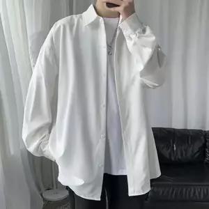남방 루즈 체크셔츠 오버핏 와이셔츠 남자셔츠 가을