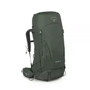 오스프리 Kestrel 58L 남성용 배낭여행 백팩, 분재 그린, L/XL