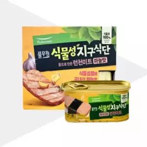 풀무원 식물성 지구식단 런천미트 마늘맛 190g X 9개 콩으로 만든 햄