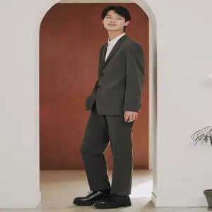 탑텐 남성) 슬림 슬랙스_MSF3PP1501 밴딩 와이드슬랙스 3 5249711