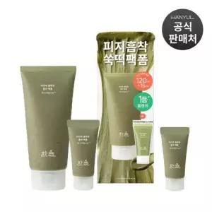 기초케어 [한율] 어린쑥 클렌징 흡착 팩폼 단품기획