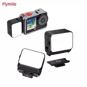 dji 호환 오스모 액션 6/나노 액세서리용 플라이마일 마그네틱 필 라이트 3가지 색온도 IPX4 방수 4단계 조