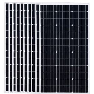 1500W 태양 전지 패널 충전기 300W 배터리 발전소용 광 가정용 RV 캠핑 해양 옥상 오프 그리드 애플 호환리