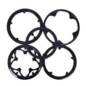1pc MTB 도로 자전거 스프로킷 보호 크랭크 셋 가드 체인 휠 링 커버 액세서리