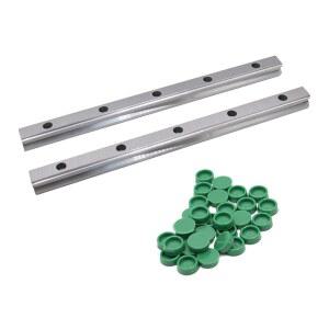 리니어 레일 블록 2PC 100 1150MM HGR15 가이드 조각 HIWIN HGR25 캐리지 HGR20 선형 CNC 라우터 사각형 HGH20CA HGR30 슬라이드