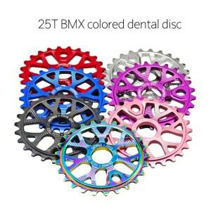 BMX 스프로킷 1/2인치 x 25T 자전거 체인휠 경량 알루미늄 합금 7075 CNC 레이싱 퍼포먼스 바이크 체인링