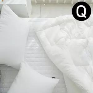[룽스_63]차렵이불 퀸이불패드세트 패드세트 퀸 Q 화이트