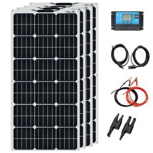 신푸광 100w 12v 휴대용 플렉시블 태양광 패널 18V - 플레이트 셀 단결정 실리콘 키트