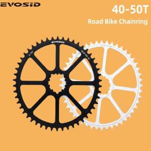 EVOSID 자전거 체인링 40T 42T 44T 로드 바이크 톱니 디스크 12S 다이렉트 마운트 스프로킷 좁고 넓은 46T