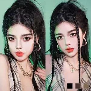 Y2K 더듬이 머리 헤어피스 SD-230337 (HSJ-WBD7E72)