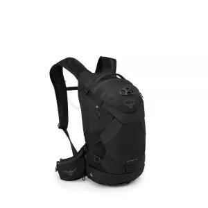 오스프리 Raptor Pro 남성용 자전거 백팩, 2.5L 유압 저장소, 블랙