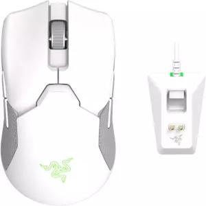 바이퍼 얼티밋 경량 무선 게이밍 마우스 및 RGB 충전 도크 초고속 기술 20K DPI 광학 센서 74g 70시간