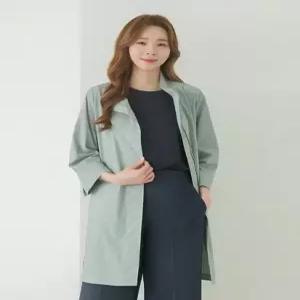 PAT 여성] 나일론 혼방 하이넥 코트_1I41101