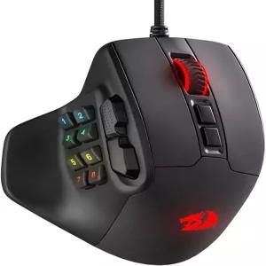 레드라곤 M811 Aatrox MMO 게이밍 마우스 15개의 프로그래머블 버튼 유선 RGB 에르고노믹 내추럴 그립 빌드