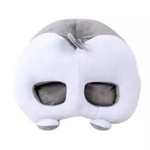[룽스_63]그레이 엉덩이모양 USB 발열쿠션 손난로 발난로