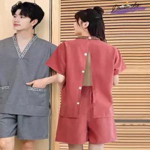 마사지옷 경락 마사지 땀복 의류 찜질방 황토