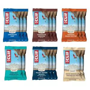 CLIF 바 에너지 단백질 버라이어티 팩 6가지 맛 귀리로 만든 비GMO