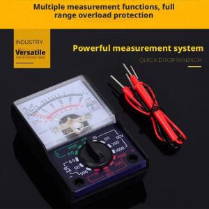 펜이 있는 아날로그 멀티미터 DC/AC 250V 1000V 전압계 250mA 전류계 테스터 MF-110A