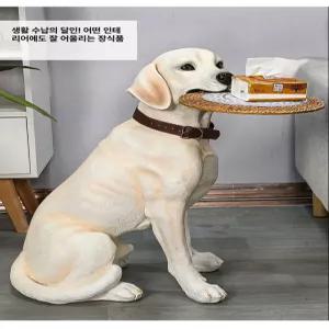 대형 달마시안 모형 강아지 조각상 카페 애견 장식품