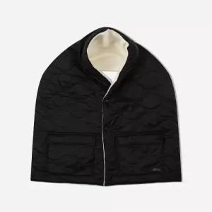 예일 YD10CE7010IV 밀리터리룩 야상 ONEMILE WEAR 패딩 포켓 케이프 블랙 아이보리