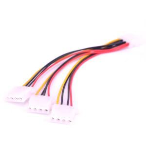 Molex 전원 공급 장치 익스텐션 케이블  수 1-3 암 포트 IDE 멀티플라이어 D 커넥터 Y 스플리터  4 핀