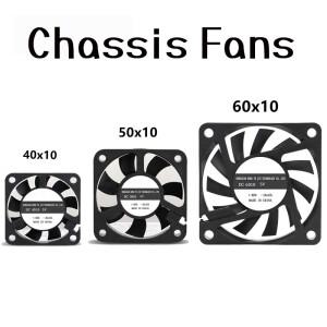 40x40x10mm 5V 2핀 PC 컴퓨터 CPU 시스템 방열판 브러시리스 냉각 팬 자동 섀시 라디에이터