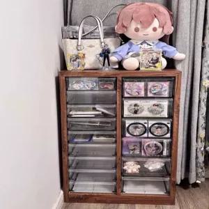 네일진열장 보관함 네일서랍장 수납 수납장 서랍 정리대 선반 진열장 화장대