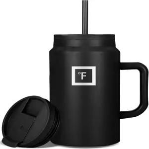 빨대 및 플립 캡 뚜껑이 있는 언 FLASK 공동 파일럿 단열 머그컵 뜨겁고 차가운 용 홀더 병 누수 방지 물