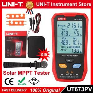 UNI-T UT673PV 태양광 패널 테스터 MPPT 미터 MAX 광전력 Pmax Vmp Lmp Voc Lsc PV 멀티미터