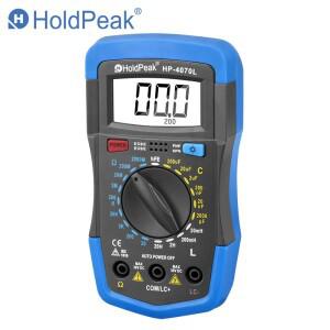 HoldPeak hp 호환-4070L 커패시턴스 멀티미터 디지털 인덕턴스 LCD 미터 hFE   백라이트 LCR 수리 도구