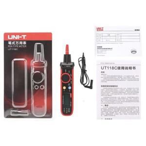 UNI-T UT118C 고정밀 스마트 맥세이프호환 디지털 멀티미터 휴대용 펜형 (전기 기술자용)