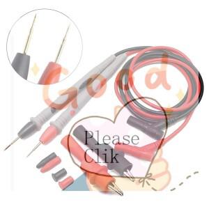 (HG)20A 1000V 멀티미터  헤드 니들 핀 디지털 멀티 미터 와이어 펜 케이블 키트 전압계 PVC 테스터