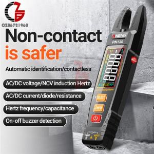 PN130 U 자형 클램프 미터 스마트 디지털 멀티 USB Type-C 리튬 배터리 펜치 테스터 AC/DC 전압 전류 측정