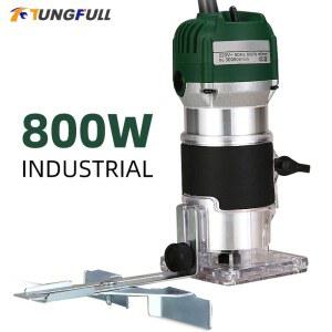루터기 전기 밀링 머신 라우터 기계, 목재 라우터, 팜 핸드 조이너, 엣지 30000RPM 조각 800W, 트리머,