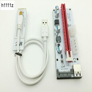 BTC 채굴용 USB 3.0 어댑터 카드  비트코인 앤트마이너  라이저 화이트 008S NGFF M.2 PCIE 1X 2X 4X 8X 16