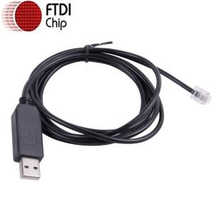 BMS 리튬 이온 배터리 팩  PowMr LiFePO4 FTDI FT231XS USB-RS232 RJ11 직렬 컨버터 케이블