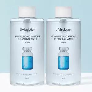 필수뷰티 제이엠솔루션 재팬 H9 히아루로닉 앰플 클렌징 워터 아쿠아 850ml x 2개