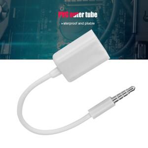 수플러그 잭-USB 암 AUX 오디오 케이블 변환기 어댑터 코드  3.5mm
