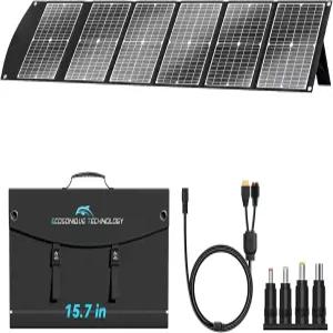 캠핑 발전소 태양광 발전기 휴대폰용 USB QC3.0 타입-C PD3.0 앤더슨 및 XT60 DC 20V를 갖춘 100W 휴대용