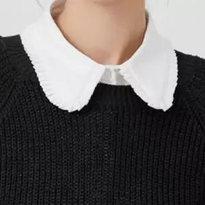 부드러운 유니크한 디자인 감각적인 코디 쉬폰 레이어드 쉬폰 단정한 캐주얼 패션 데일리