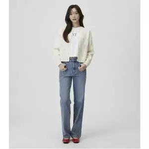 플라스틱아일랜드 스트레이트 롱 데님 팬츠 PR1DP261 1082282